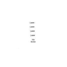 3x10mmCountersunkHeadScrew(10)