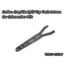 Oberdeck Split Carbon 2.0 mm für viel Flex