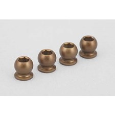Lubrication hard coat Shock cap/Shock end ball for BD7 (4pcs)
