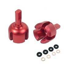 Aluminum Front/Rear Gear Box Joint (RD) for Tamiya TT01/TT01E
