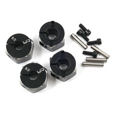 Radmitnehmer - 12 mm x 8 mm - Ø 4 mm - Alu (4 Stück)