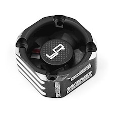 Lüfter für Elektromotoren 30 x 30 mm, bis 8.4 V Aluminium Schwarz