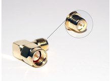 Antennen Adapter SMA Male zu RP-SMA Female 90 Grad