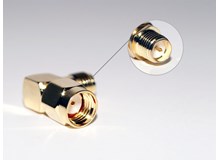 Antennen Adapter RP-SMA Male zu RP-SMA Female 90 Grad