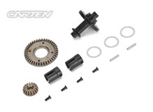 Starrachse Set Tellerrad/Triebling 40/17 Stahl