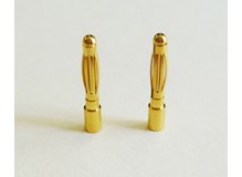 Goldkontakt 2.0 mm Stecker 30A (2 Stück)