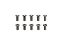 3x6mm Steel Hex Head Screws (10)