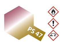 Sprühfarbe Polycarbonat (Lexan) PS-47 Rosarot/Gold Iridescent