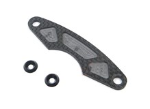 Frontschutz Platte - Carbon - Tamiya M-08