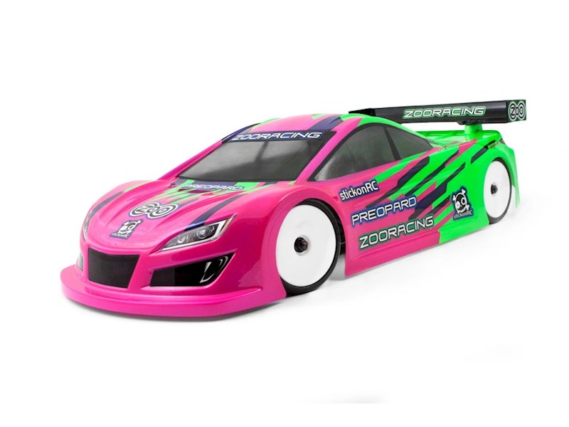 ZooRacing RC Fahrzeug Karosserie PreoPard 110 Touring Car Clear Body 0.5mm LIGHTWEIGHT RC